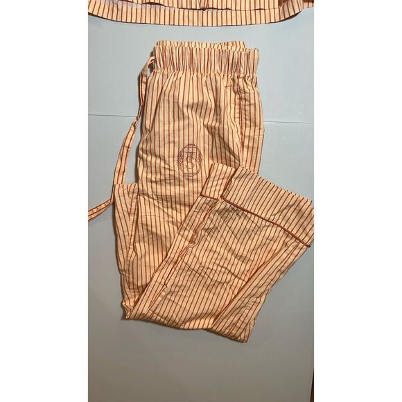 Taylor Swift Women's Striped Pajama Set Orange Size L - Picture 5 of 11